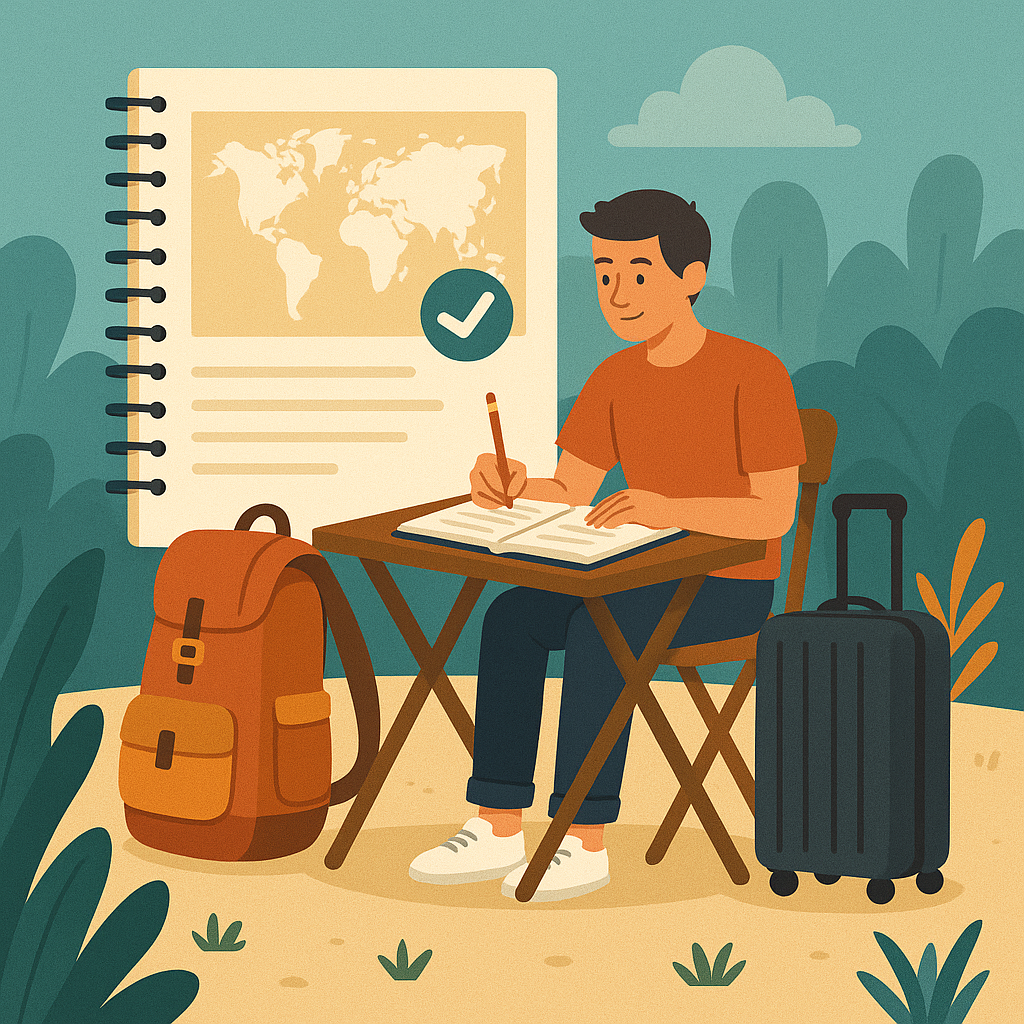 Long-Term Solo Travel Planning Workbook