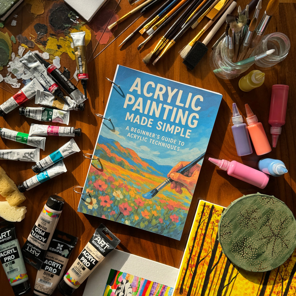 Paint Guide 1.000+ Free Acrylic Painting Guides