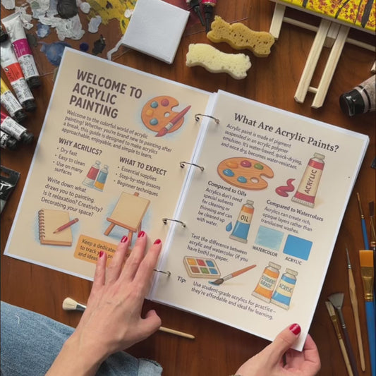 1.000+ Free Acrylic Painting Guide